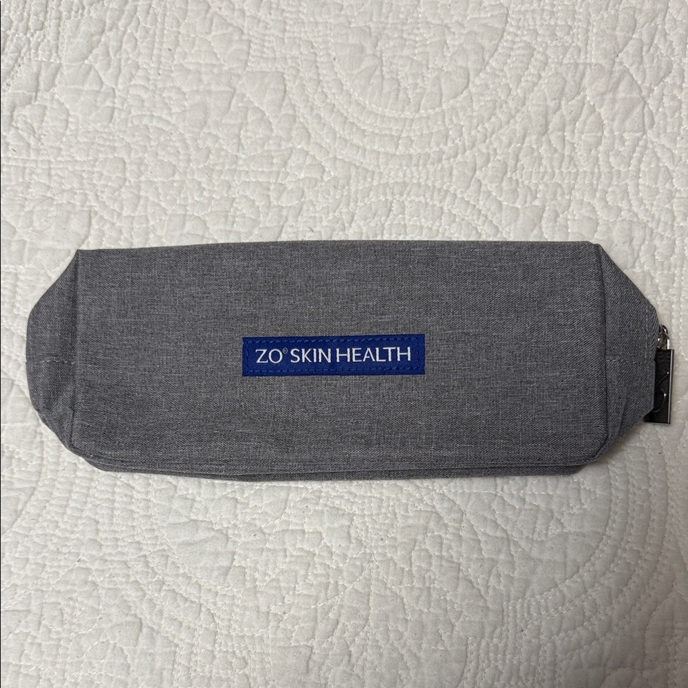 ZO Gray Cosmetic Bag